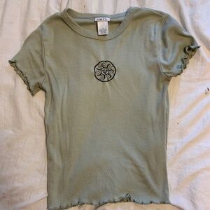 Rue 21 green t shirt size small